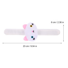 2Pièces Bracelet Rigide Peluche Animal Thème Party Favor Multicouleur