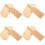 8Pièces Bois Gnocchi Grattoir Outils Pâtes Robustes 4