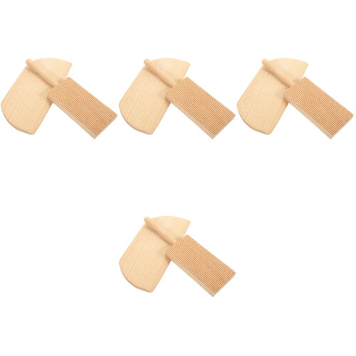 8Pièces Bois Gnocchi Grattoir Outils Pâtes Robustes 1