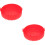 2Pièces Ensemble Silicone Rouge Accessoire Cuisson Friteuse 5
