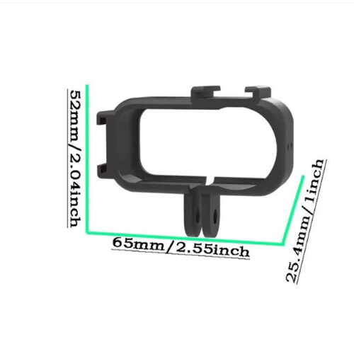 Plastic Protective Frame for  OSMO  Action Camera Horizontal Expansion Bracket for Convenient Shooting
