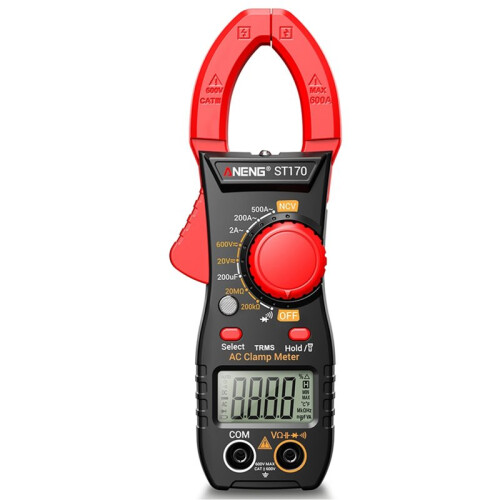 ANENG ST170 Professional Clamp Meter for Car Repair, AC/ Voltage, Capacitance Tester