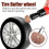 Tire Repair Patch Tool Kit Including 24pcs Tire Patch Plugs, Buffing Wheel, Tire Patch Roller with 4mm Twist Drill Bits 3