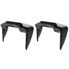 2Pièces Capot Pare- GPS Protection Confort Noir
