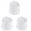 3Ensembles Boîtes À Cupcakes Blanches, Double , Pour Fêtes 1