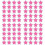 80Pièces Patches Rose En Polyester Pour Vêtements Accessoires DIY 5