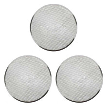 3X Professionelle Runde Pizza Ofen Back Formen Grill Pinzette Antihaft Maschen Netz (14 Zoll)
