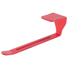 KüChenhelfer Tumbler-Deckel-Organizer - Horizontal - Selbstklebender Deckel-Organizer für Unterschrankmontage, Rot