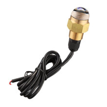 Marine Boat LED Underwater Light Lamp 12V Brass Glass Drain Plug 1/2 Inch NPT Yacht Accessory