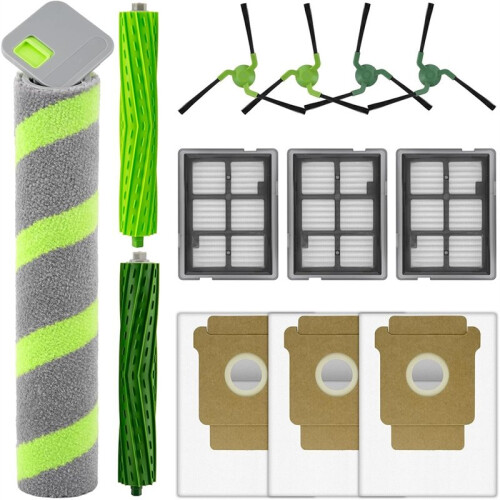 Replacement Kit for   Max 705 Combo, Brush Rollers, Cleaning Roller,HEPA Filters,Dust Bags, Side Brushesit
