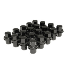 20X Black Lug Nuts M14X1.5 Fit for Land Sport HSE LR3 LR4 LR2 Wheels