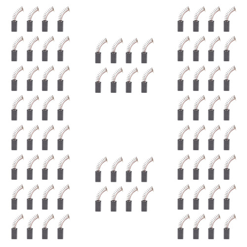 80 Pcs 5 x 8 x 14mm Carbon Brush Replacement for Electric Angle Grinder