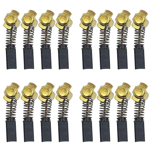 Carbon Brushes Suitable for  DWP849 DWP849X DWP849X-BR DWP849X-B3 Polisher (16 Pack)