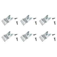 6X Metal MIC Halter / Clip - Einschrauben Fuer CB / Ham Radio - MH2