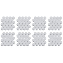 30ml Silver Small Aluminum Round Lip Balm Storage Jar Containers with Screw Cap for Lip Balm, Cosmetic(Pack of 192)