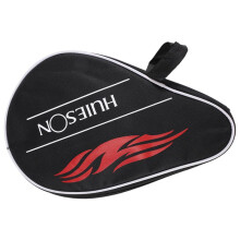 HUIESON One Piece Professional Pong Fodral Fodral med Balls Bag eller Bordtennisracket Bat Bag Oxford (Svart)