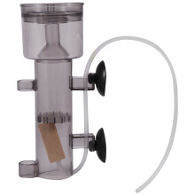 600L/H Aquarium Marine Fish Coral Tank Intern Hang på Air Driven Protein Skimmer med Trä Air Stone Tubing