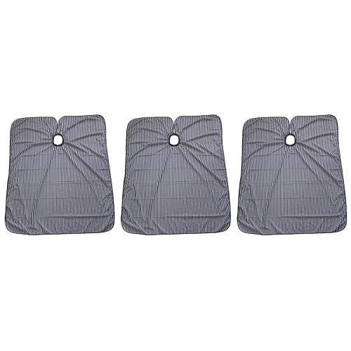 3Pièces Cape De Salon Pour Coupe De Protection Vêtements