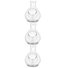 3Pièces Carafes À Vin En Verre Élégant Pour Bar