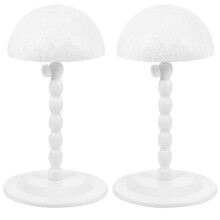 2Pièces Présentoir Perruque Multi-Usage Pour Salon Et Loisirs