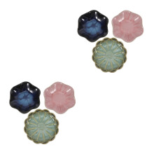 6Pièces Coupelles Céramiques Colorées Style Japonais Pour Sauce Dip