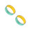 2Pièces Ruban Vinyle Vert Clair Flexible Outil Coupe Film 3