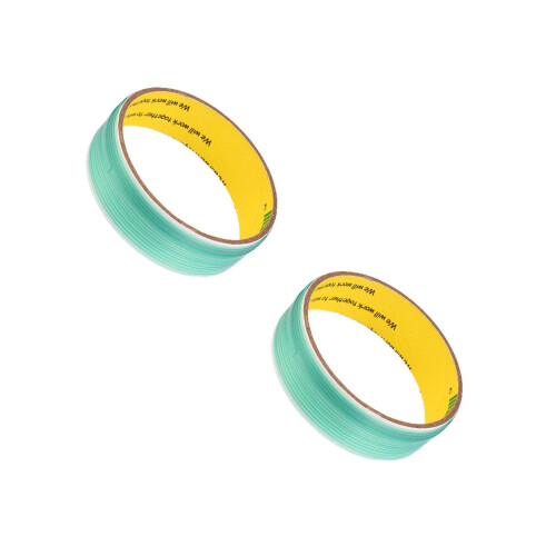 2Pièces Ruban Vinyle Vert Clair Flexible Outil Coupe Film 2