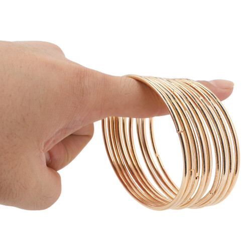 Pacote de 20 Polegadas de Ouro Dream Catcher Metal Rings Hoops Macrame Ring para Dreamcatchers e Artesanato 1