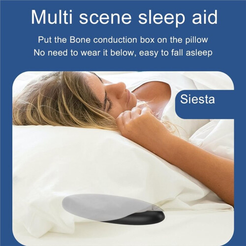 Pillow Speaker for Sleeping, Bone Conduction Pillow Speaker for Deep Sleeping 1