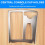 Central Console Cup Holder Water Cup Holder Panel Decoration Trim for   C Class W204 2008-2014 RHD 7
