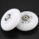 4-Pack Inline-Skate-Hjul Nybörjarbyteshjul med Lager 70 mm Vit 4