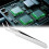 Anti-static Tweezer Maintenance Tool Curved Pointed Stainless Steel 7