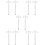 10Pièces Lampes Miniatures Simulées Chemin De Fer Gris Pour Décor 7