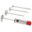 Stainless Steel Vegetable Fruit Corer Spiralizer with 4 Interchangeable Blades and Anti-Slip Handle 6