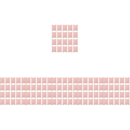 120Pièces Boîtes Cadeaux Rose À Rayures Pour Stockage 2