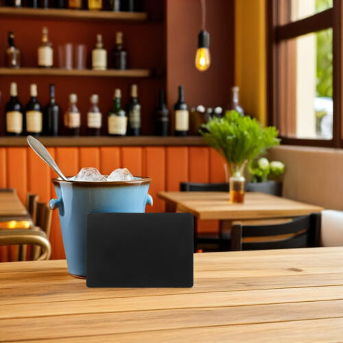 24Pièces Tableaux Ardoise ABS Étiquettes Prix Multi-Usages 2