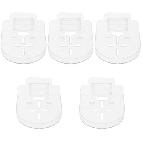 5Pièces Support Mural Plastique Pour Caméra Et Routeur 2