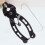 2Pièces Accessoires Noir Matériau 9