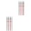 4Ensembles Liner Nail Art Rose Outils Précis 2