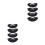 4Paires Couvre Noir Multi-Usage Pour Hockey Patinage 1