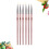 4Ensembles Liner Nail Art Rose Outils Précis 9