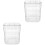 2Pièces Support De Rangement Murale Transparent Plateau Multi-Couches 3