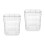 2Pièces Support De Rangement Murale Transparent Plateau Multi-Couches 4