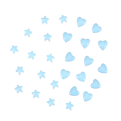 200Pièces Rivets Bleus DIY Accessoires Pour Vêtements De