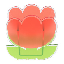 5Pièces Support Vase Déco Petit Coloré Enfant