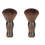 2Pièces Brosse Café Brosse Douce Portable Confortable Pour 1