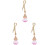 3Pièces Diffuseurs Parfum Rose Design Épuré Résistante 1