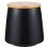 2Ensembles Bocaux Céramiques Cuisine Couvercle Bambou 1