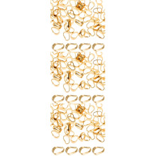 300Pièces Fermoirs Pendentifs Dorés Pour Chaînes DIY