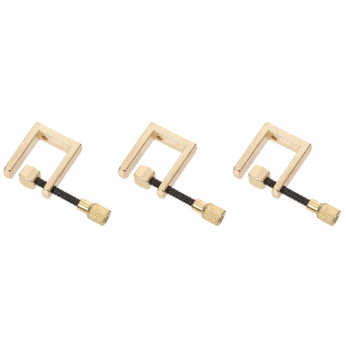 3Pièces Fixation Clips Luthier Pour Réparation Violon Efficace 2